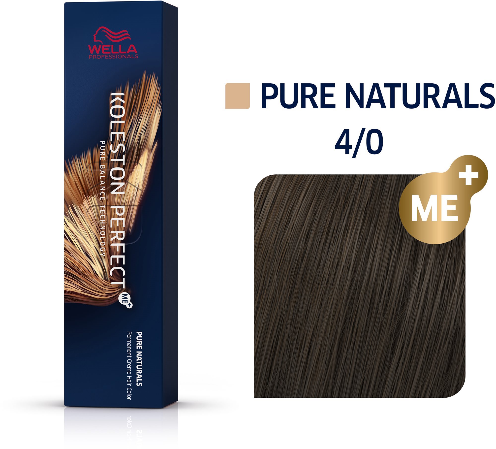 WELLA PROFESSIONALS Koleston Perfect Pure Naturals 4/0 60 ml Farba...