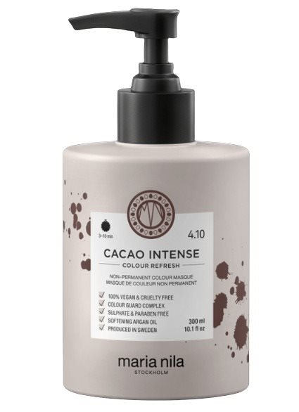 MARIA NILA Colour Refresh 4.10 Cacao Intense 300 ml Přírodní barva...