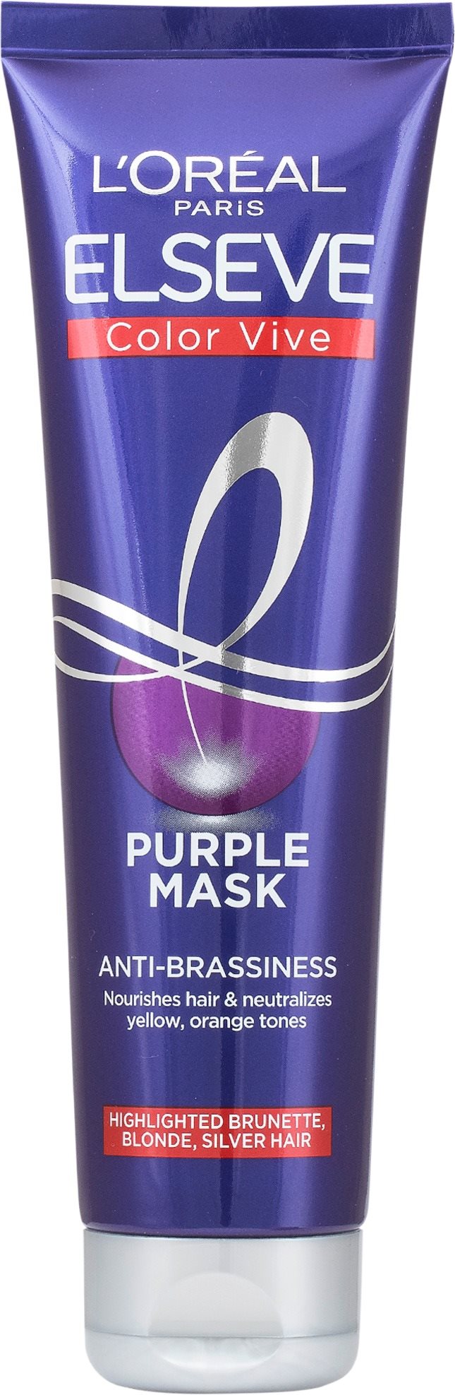 ĽORÉAL PARIS Elseve Color Vive Purple Mask 150 ml Hajpakolás