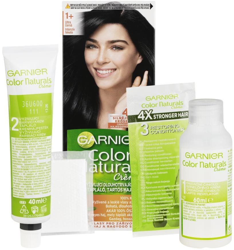 GARNIER Color Naturals 1+ Ultra čierna 112 ml Farba na vlasy