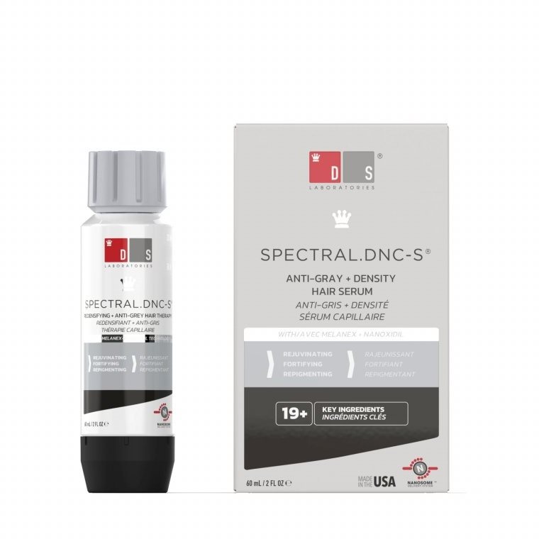 DS LABORATORIES Spectral DNC-S Anti-Gray + Density Hair Serum 60 ml...