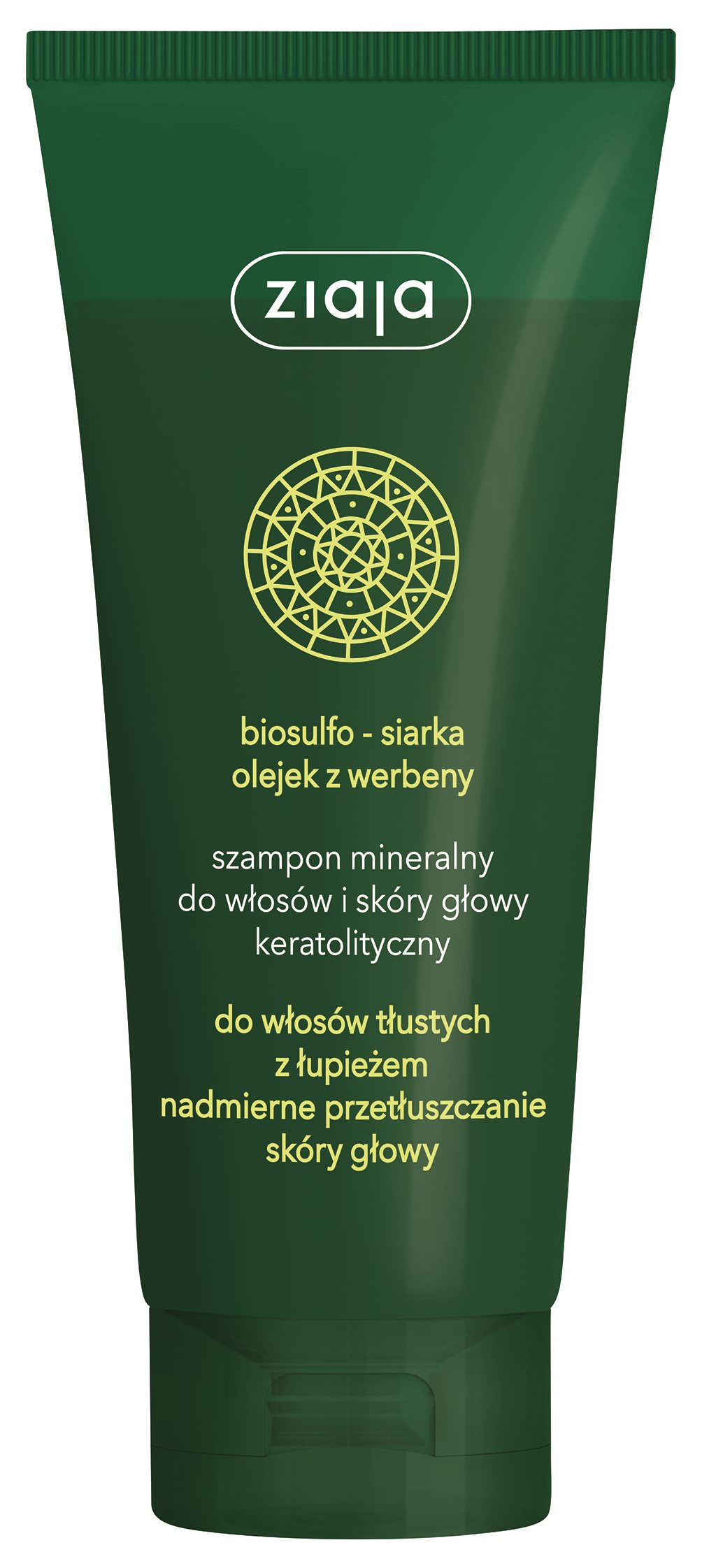 ZIAJA Mineral Šampón keratolytický proti lupinám 200 ml Šampón