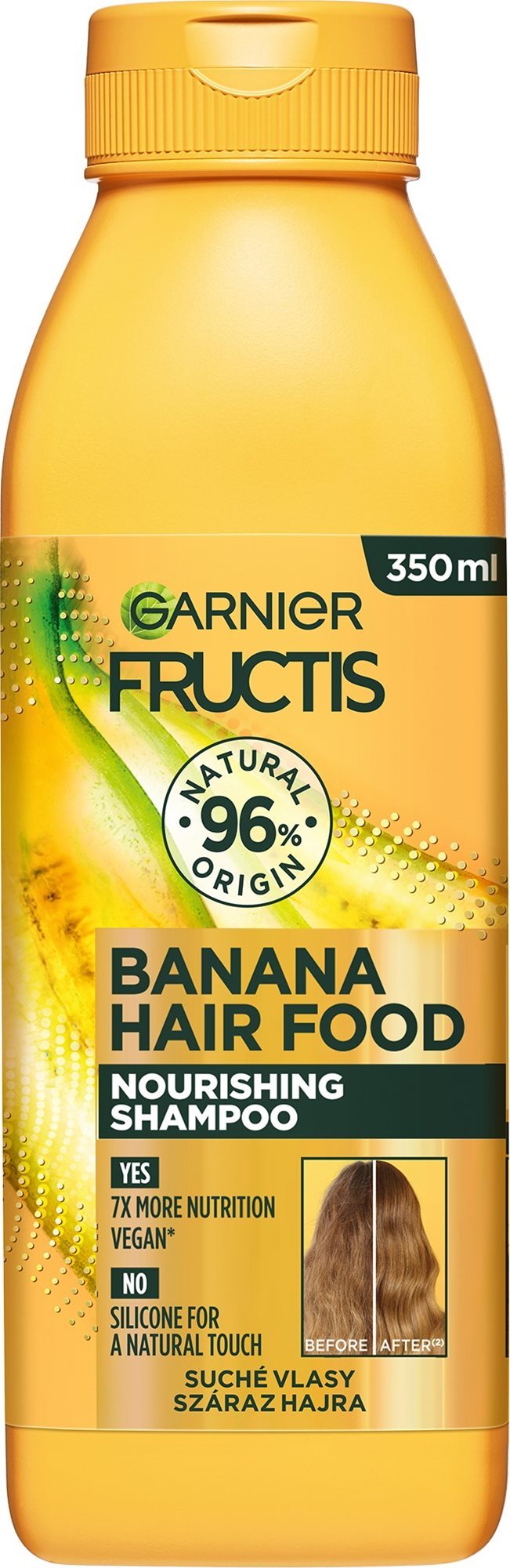 GARNIER Fructis Hair Food Nourishing Banana Shampoo 350 ml Šampón