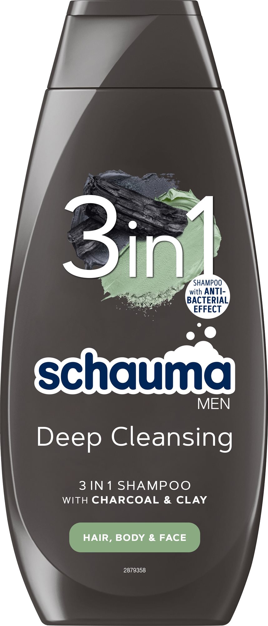 Schauma šampon 3v1 Deep Cleansing 400 ml Šampon pro muže