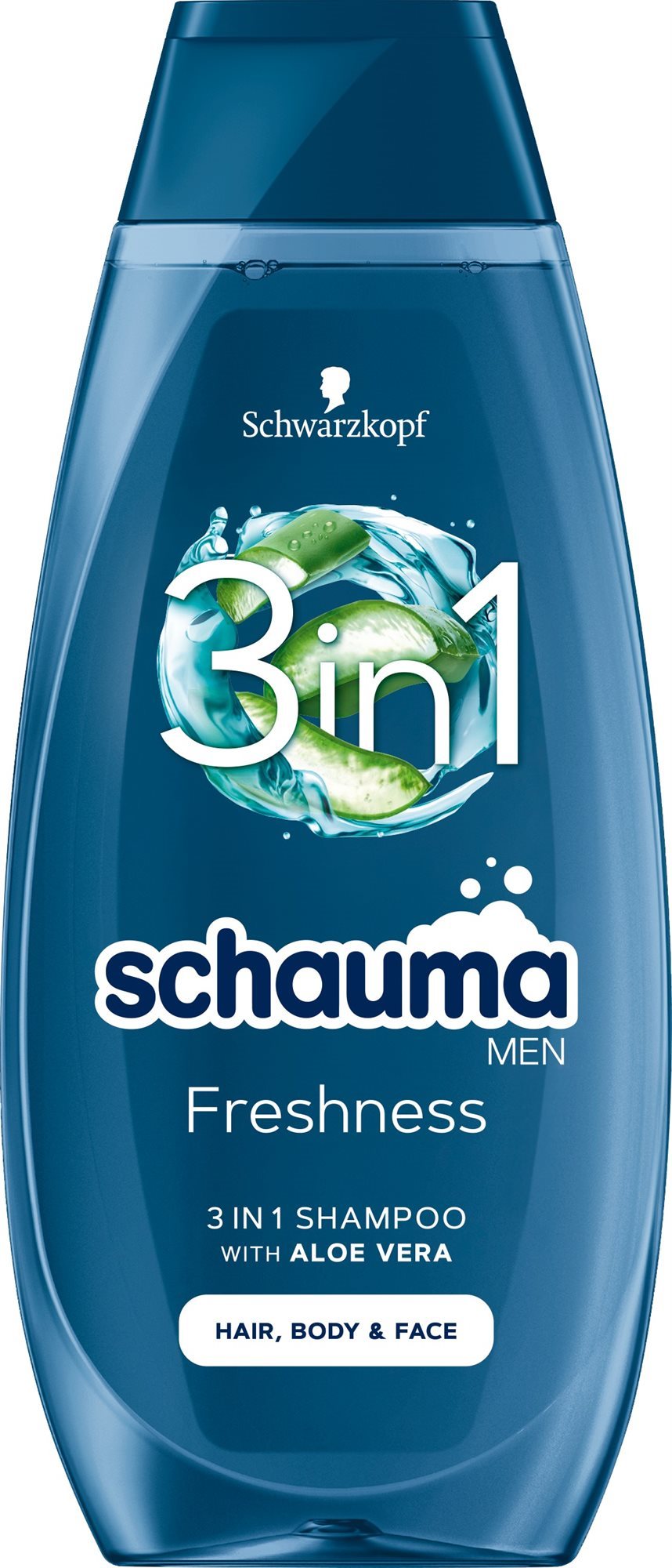 SCHWARZKOPF SCHAUMA Men 3 v 1 Morské Minerály 400 ml Pánsky šampón