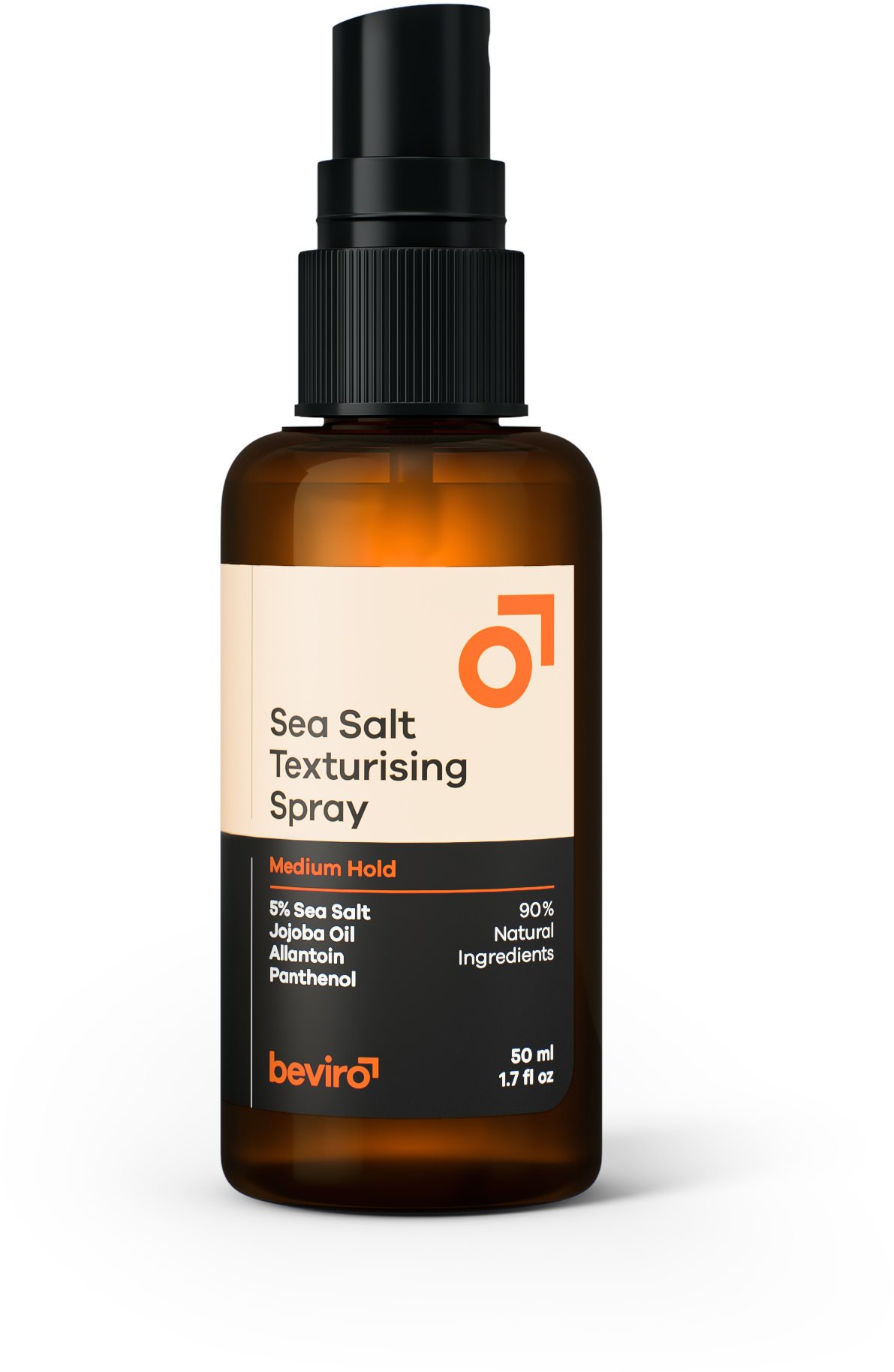 BEVIRO Sea Salt Texturising Spray Medium Hold 50 ml Sprej na vlasy