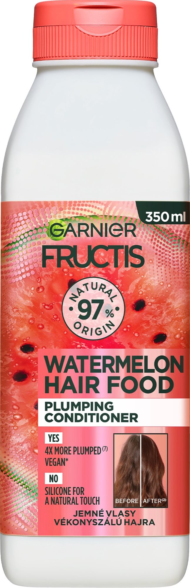 GARNIER Fructis Hair Food watermelon balzam 350 ml Kondicionér