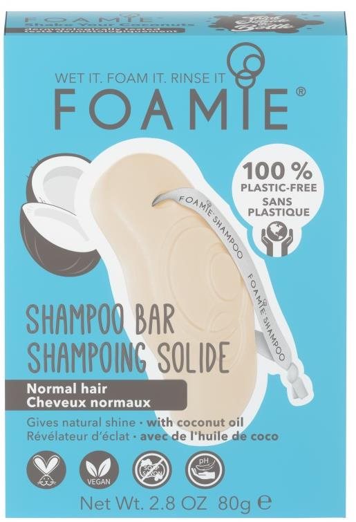 FOAMIE Shampoo Bar Shake Your Coconuts 80 g Tuhý šampón
