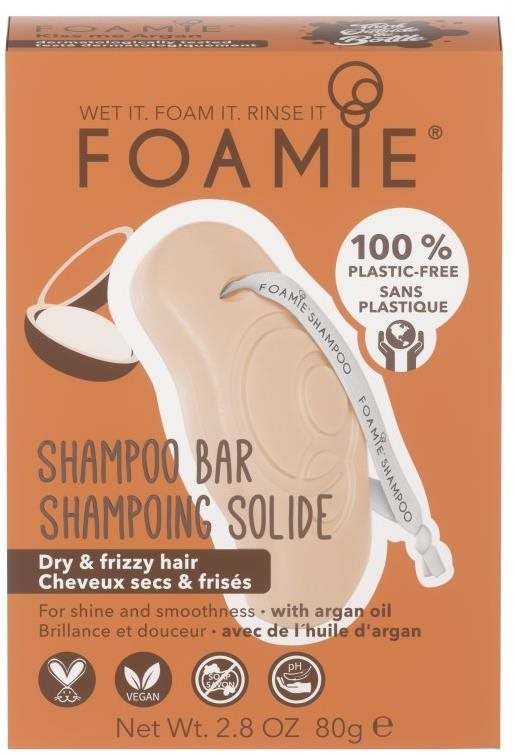 FOAMIE Shampoo Bar Kiss Me Argan 80 g Tuhý šampón