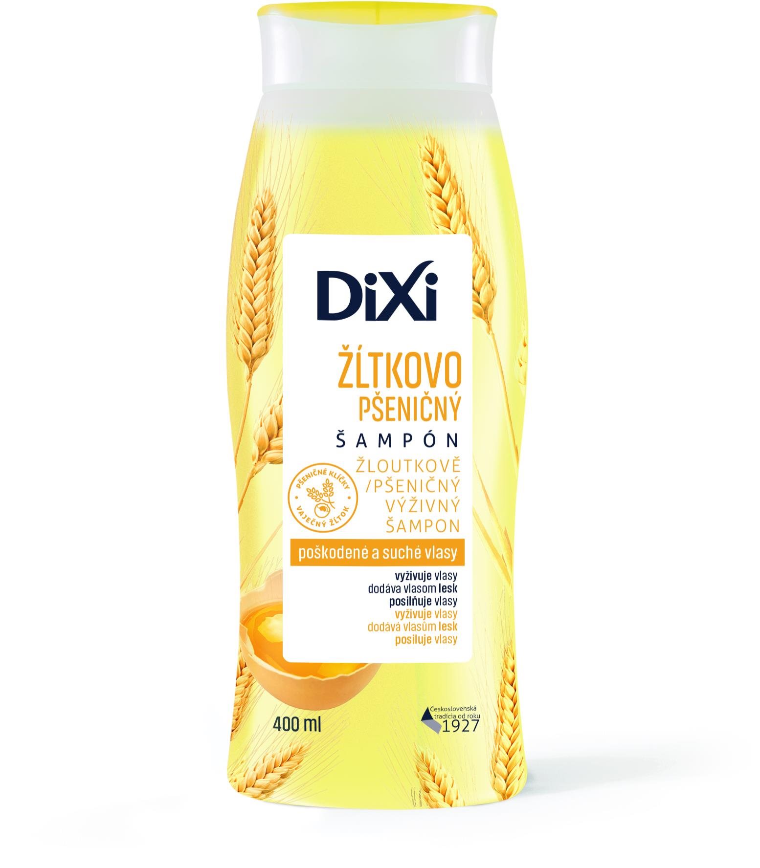 DIXI Žĺtkovo pšeničný šampón 400 ml Šampón