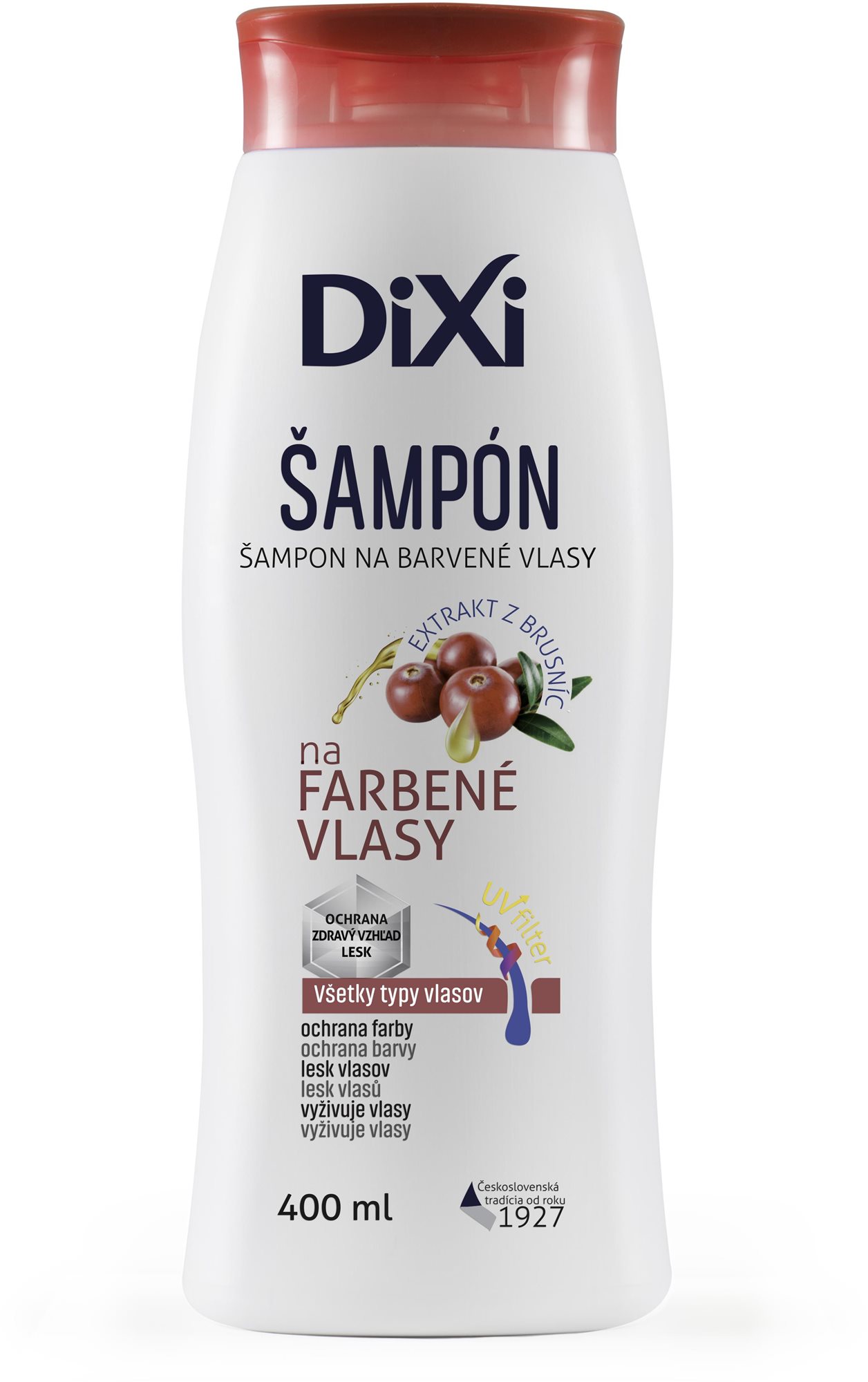 DIXI Šampón na Farbené vlasy 400 ml Šampón