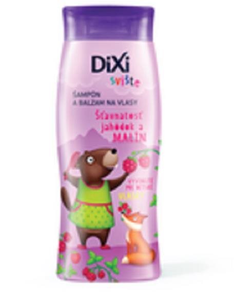 DIXI Šampón a balzam Svište šťavnatosť jahôdok a malín 250 ml...
