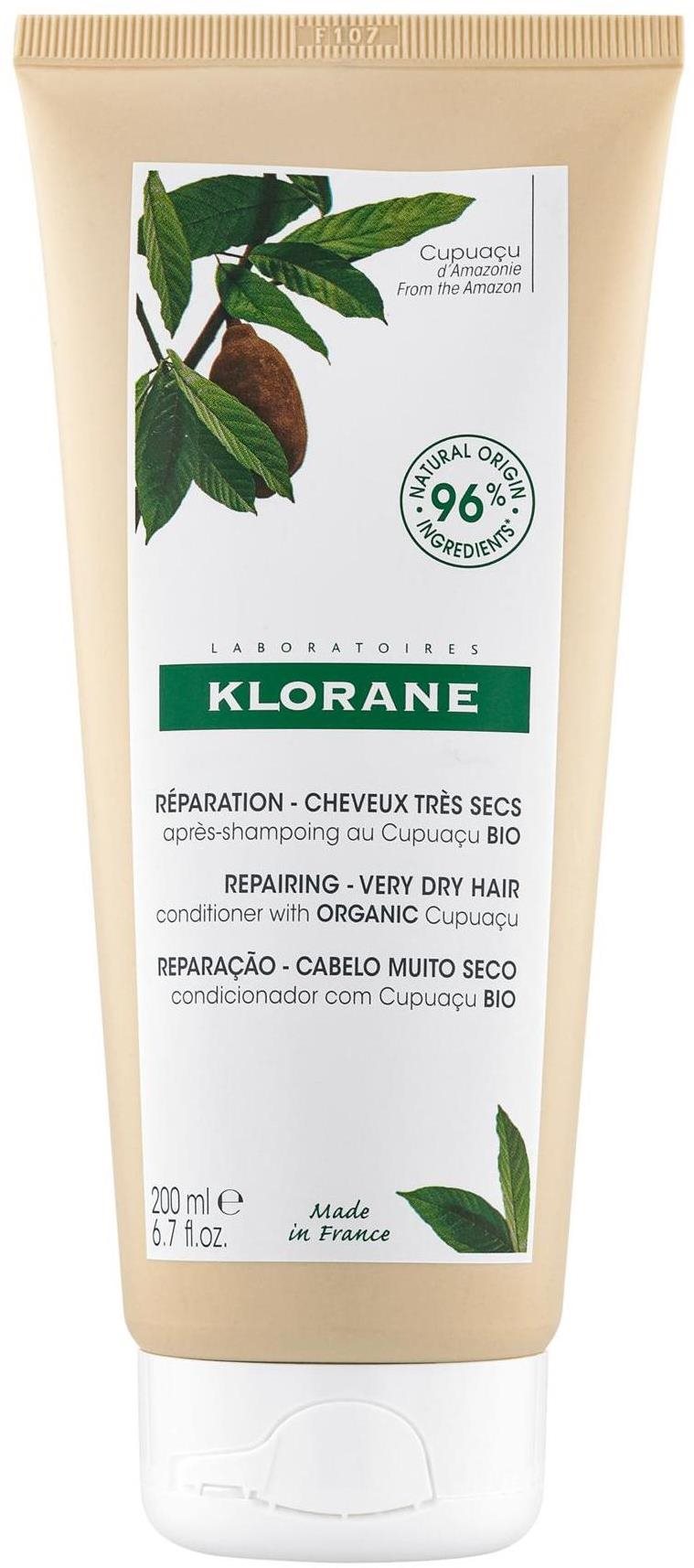 KLORANE Hajbalzsam BIO cupuaçuval 200 ml Kondicionáló