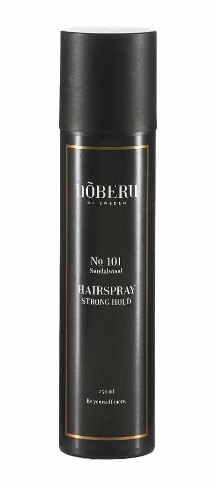 NOBERU Sandalwood Strong Hold lak na vlasy 250 ml Lak na vlasy