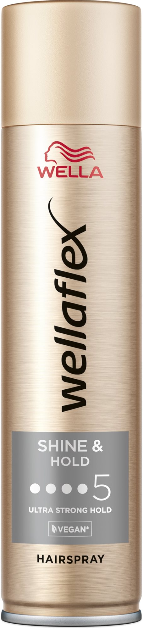 WELLA Wellaflex Hair Spray Shiny Ultra Strong 250 ml Lak na vlasy