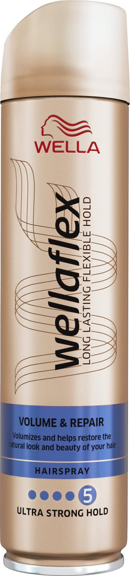 WELLA Wellaflex Hair Spray Volume Repair Ultra Strong 250 ml Lak na...