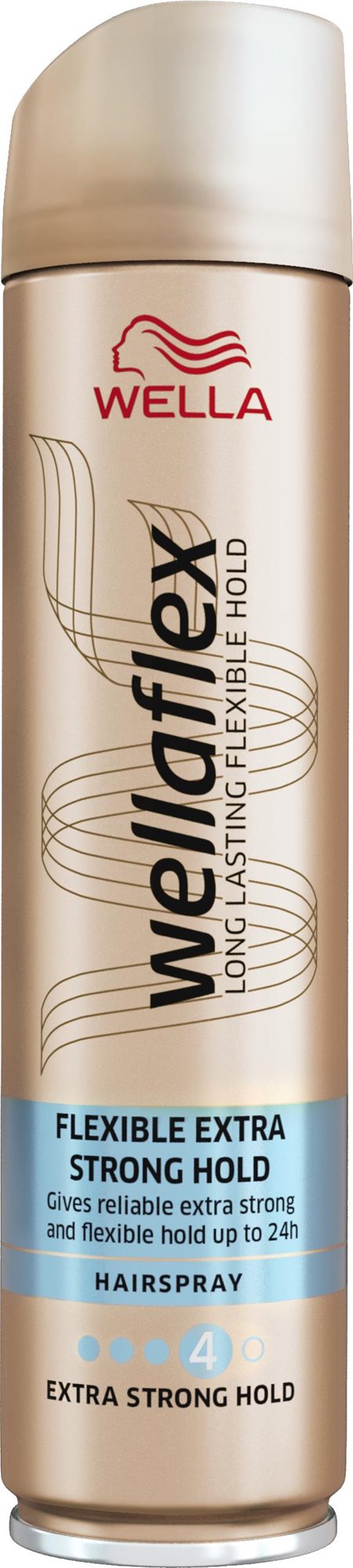 WELLA Wellaflex Hair Spray Flexible Extra Strong 250 ml Lak na vlasy