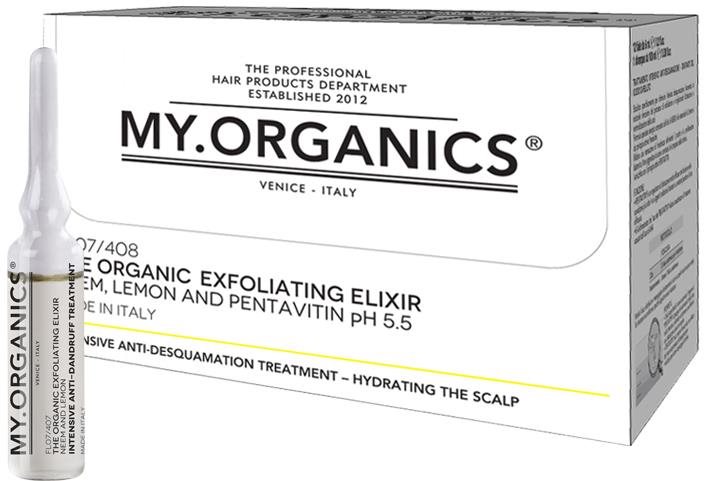 MY.ORGANICS The Organic Exfoliating Elixir 6 × 6 ml Vlasová kúra