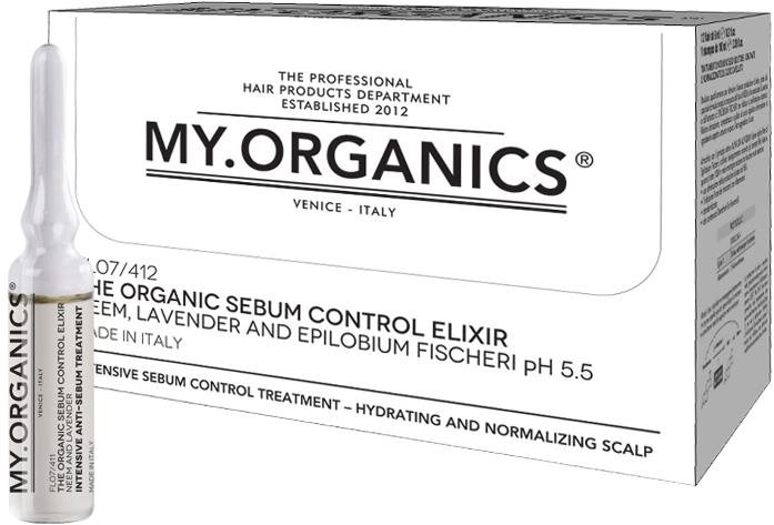 MY.ORGANICS The Organic Sebum Control Elixir 6 × 6 m Hajápoló
