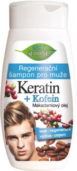 BIONE COSMETICS Bio Keratín + Kofeín pre mužov Regeneračný výživný...