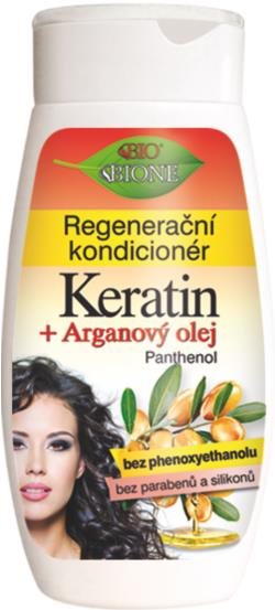 BIONE COSMETICS Bio Keratín a Arganový olej Regeneračný kondicionér...