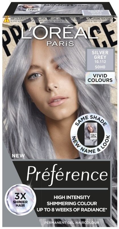 ĽORÉAL PARIS Préférence Vivid Colors 10.112 Soho Farba na vlasy