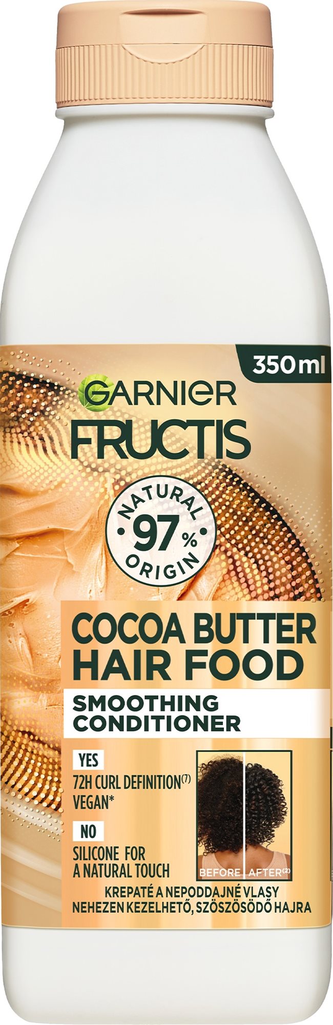 GARNIER Fructis Hair Food Cocoa Butter Uhladzujúci balzam 350 ml...