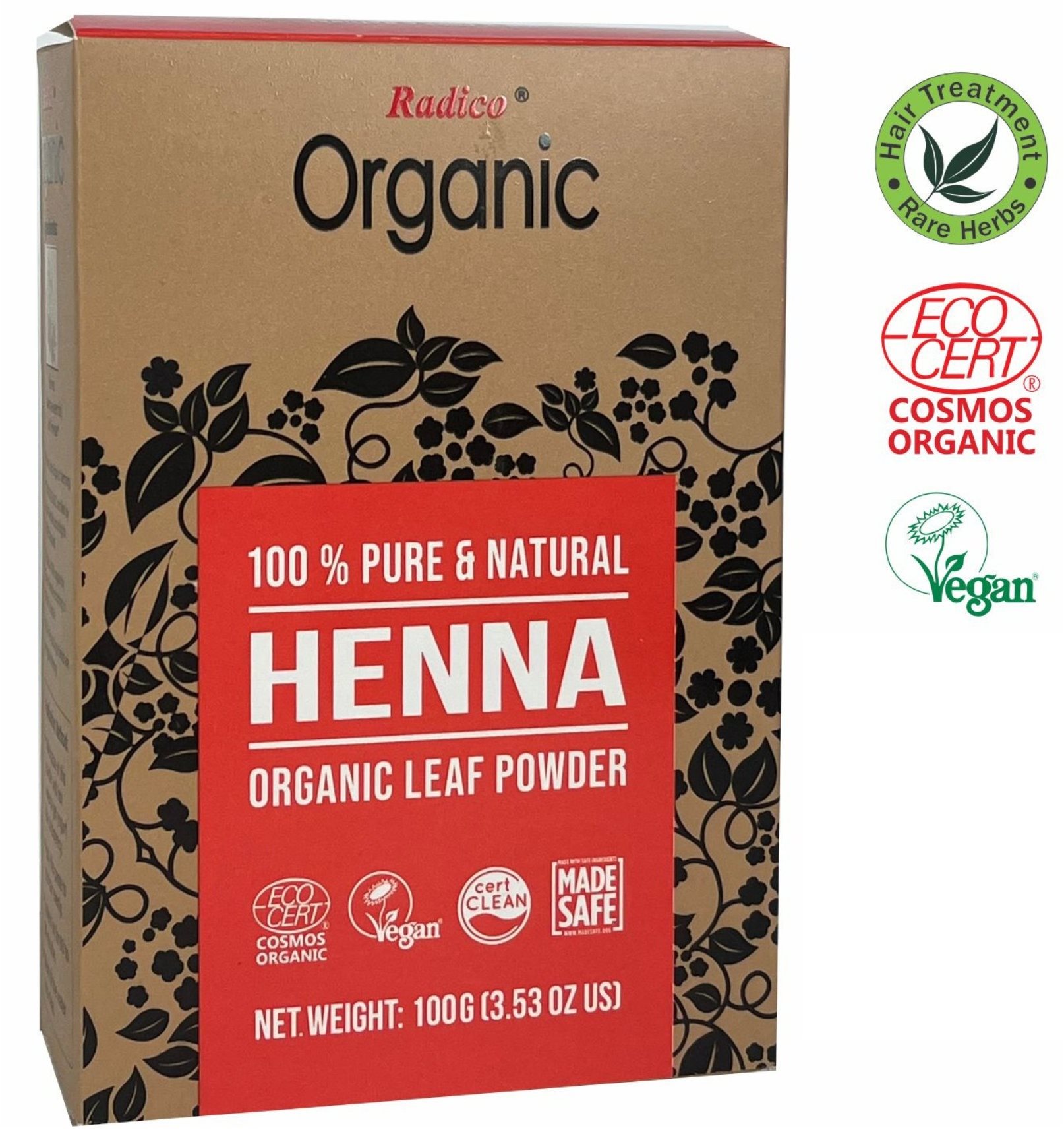 RADICO Henna BIO 100 g Vlasová kúra