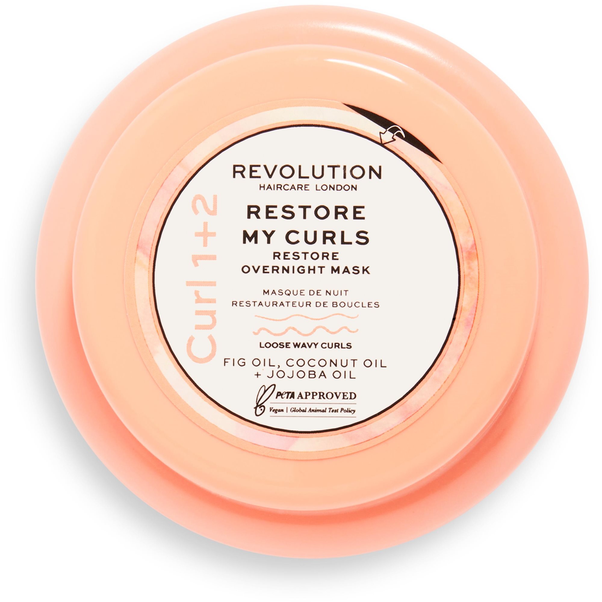 REVOLUTION HAIRCARE Restore My Curls Overnight Mask 220 ml Maska na...