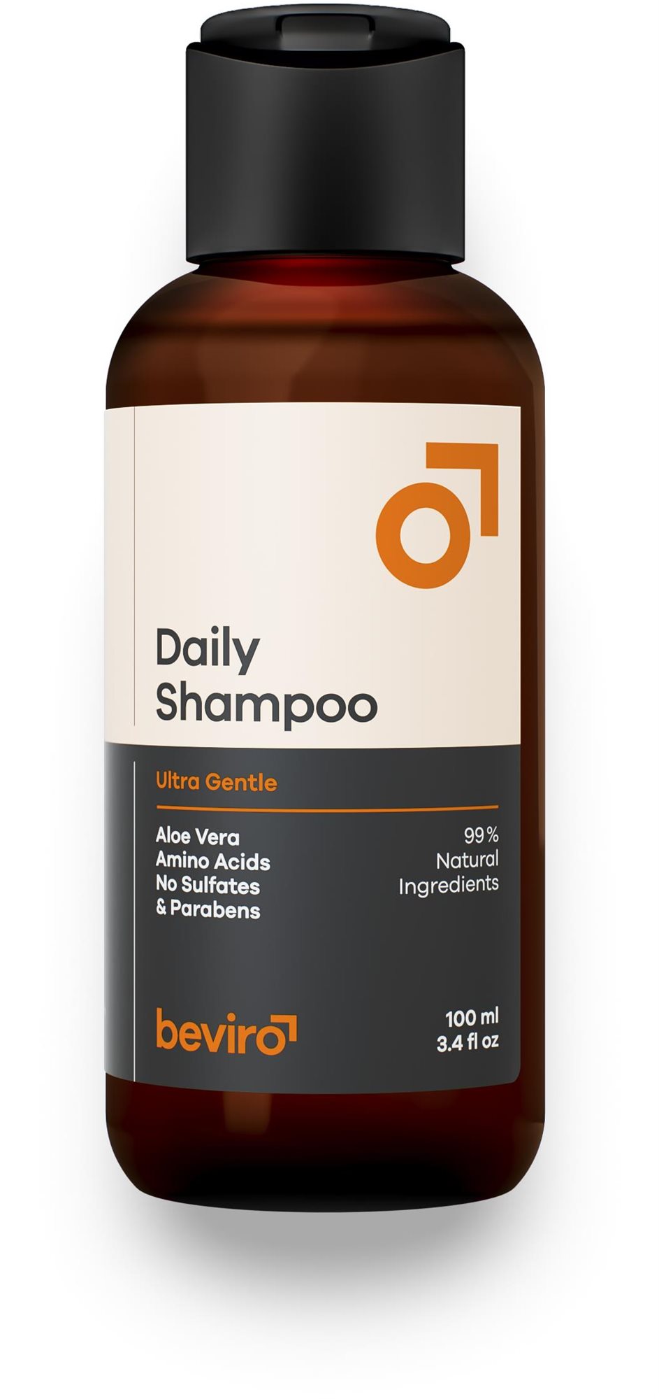 BEVIRO Přírodní šampon na denní použití 100 ml Šampon
