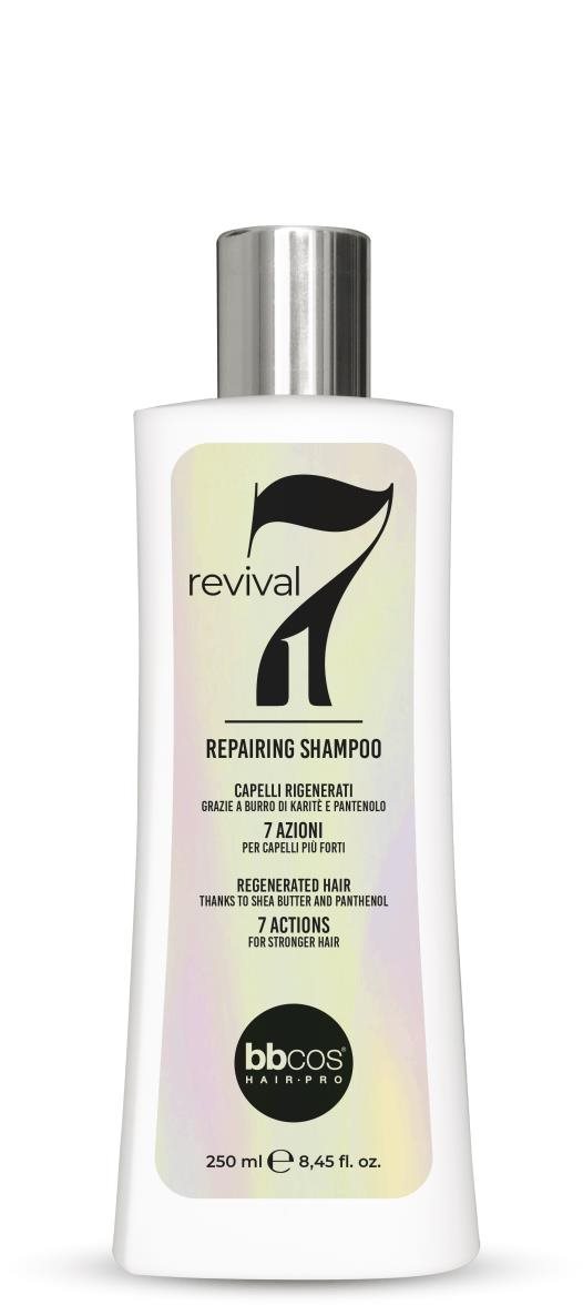 BBcos 7 in 1 Revival Repairing Shampoo 250 ml Šampon