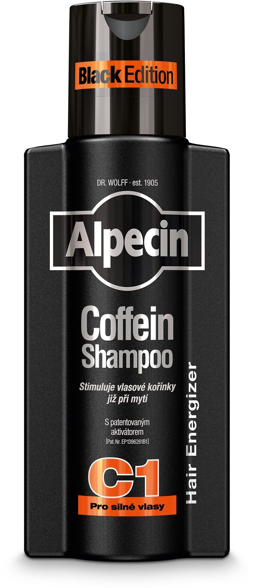 ALPECIN Coffein Shampoo C1 Black Edition 250 ml Pánsky šampón