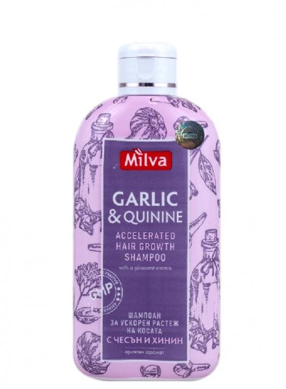 MILVA šampón s cesnakom a chrenom 200 ml Šampón