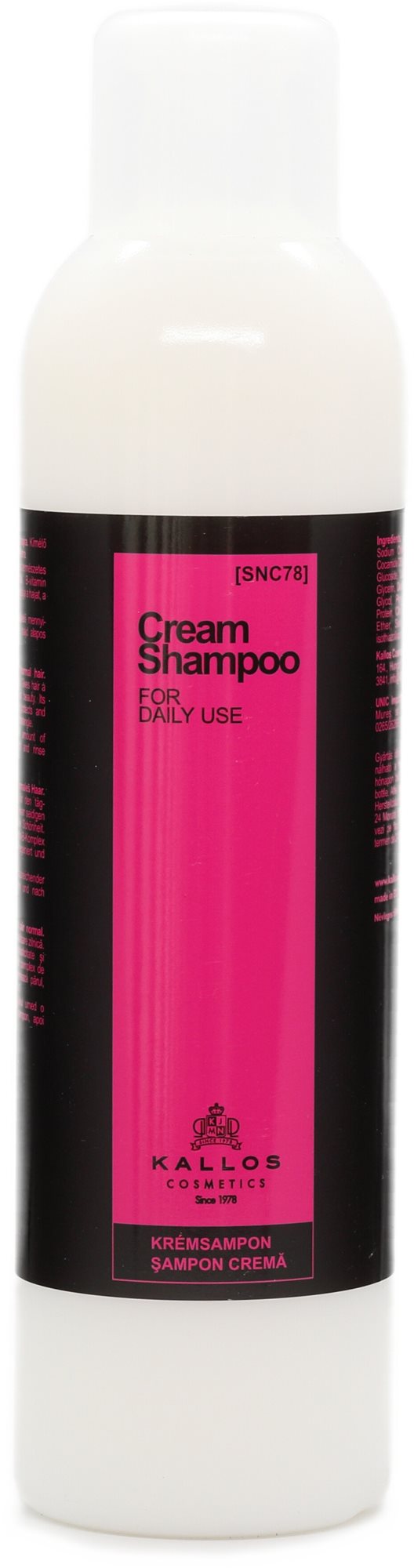 KALLOS Cream Shampoo 700 ml Sampon
