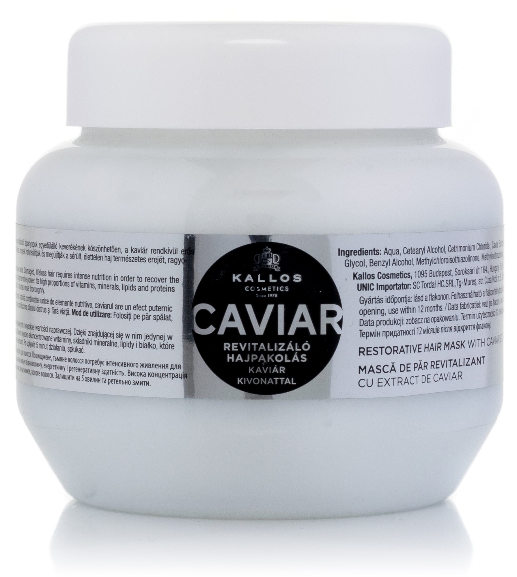 KALLOS Caviar Mask 275 ml Maska na vlasy