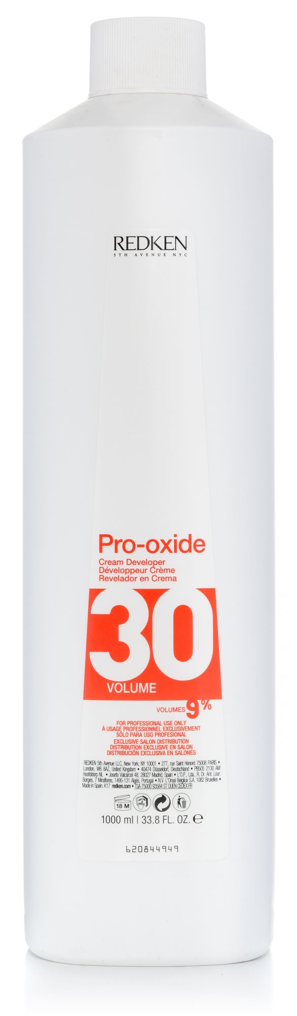 REDKEN Pro-Oxide 30 Volume 9 % 1 000 ml Aktivačná emulzia