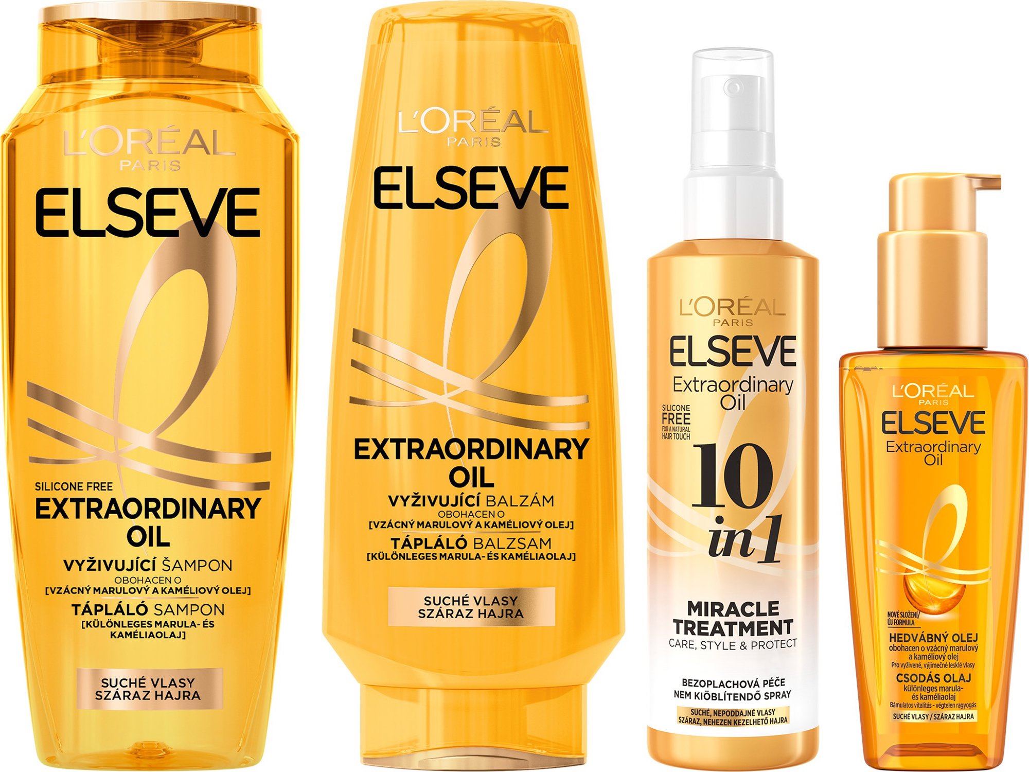 L'ORÉAL PARIS Elseve Extraordinary Oil Set 700ml Hajápoló szett