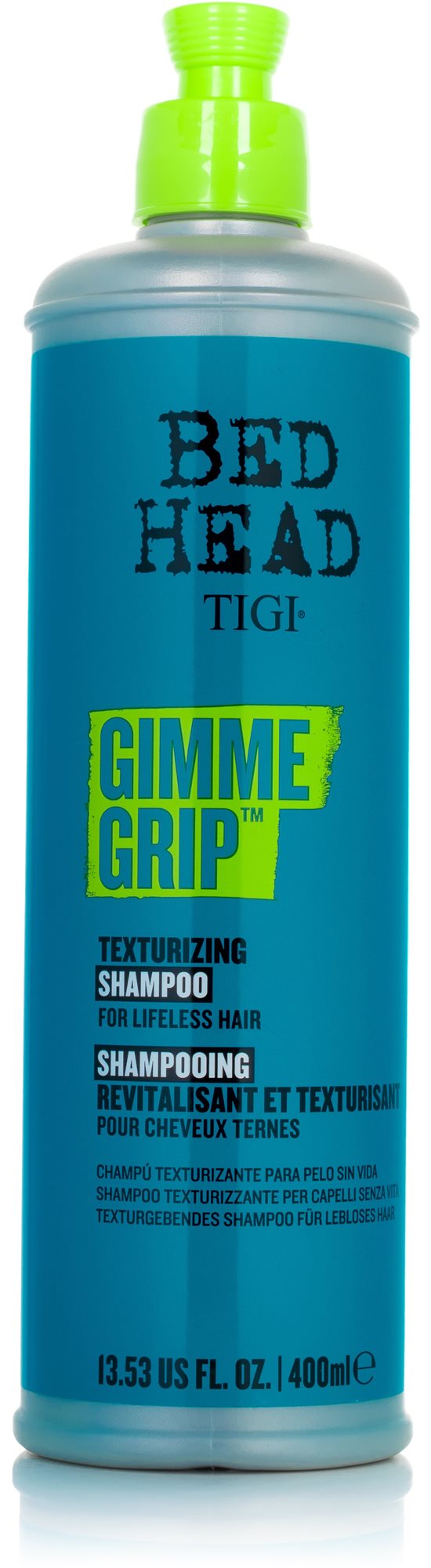 TIGI Bed Head Gimme Grip Texturizing Shampoo 400 ml Šampón