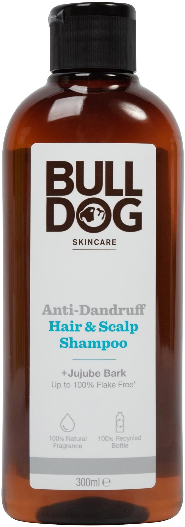 BULLDOG Anti-Dandruff Shampoo Jujube Bark 300 ml Férfi sampon