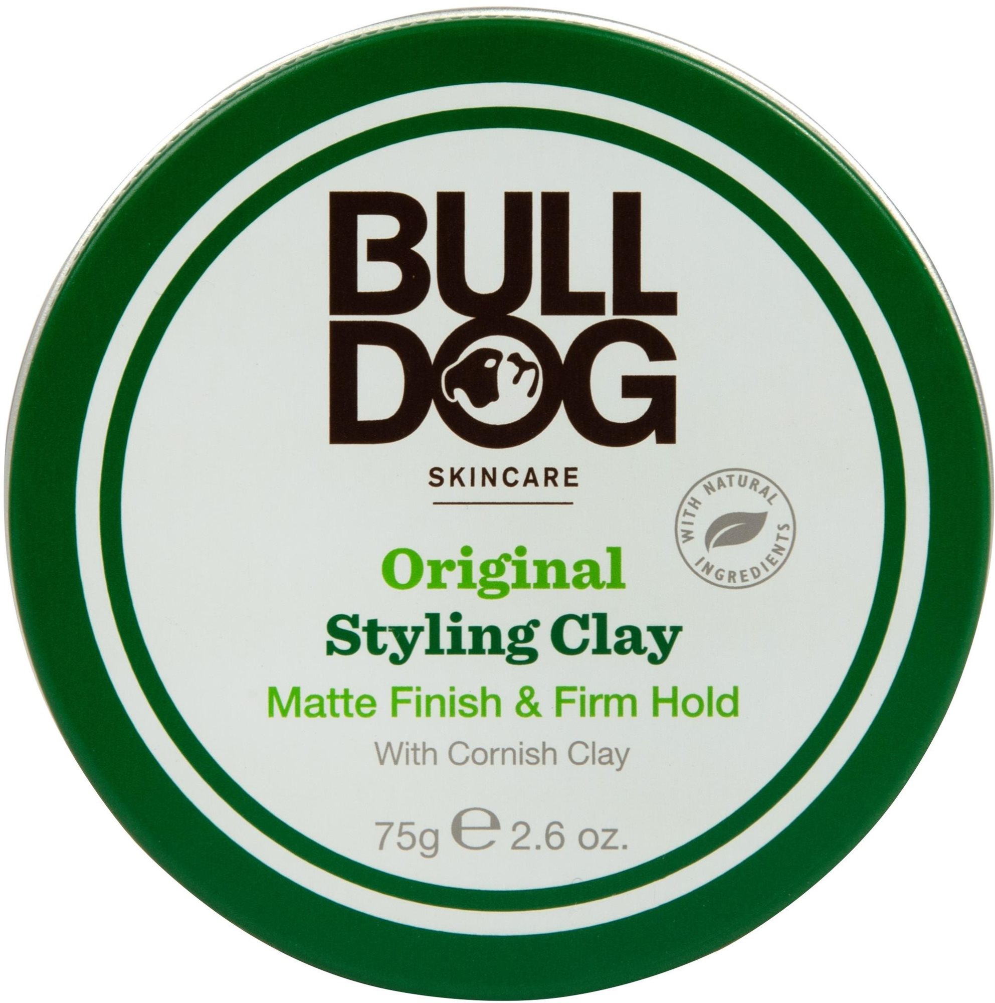 BULLDOG Original Styling Clay Matte Finish & Firm Hold 75 g Íl na...
