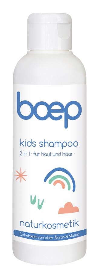 BOEP Přírodní Kids Dětský šampon 2v1 s měsíčkem lékařským 150 ml...