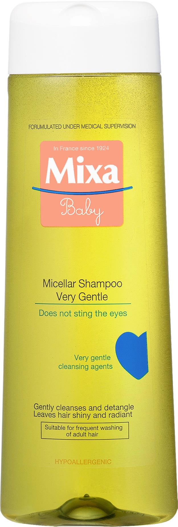 MIXA Baby micelárny šampón 300 ml Detský šampón