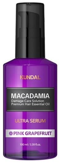 KUNDAL Macadamia Hair Serum Pink Grapefruit 100 ml Sérum na vlasy