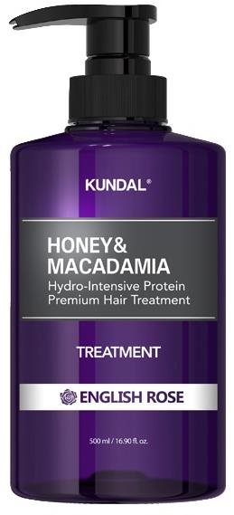 KUNDAL Honey & Macadamia Treatment English Rose Hydro Intenzív...