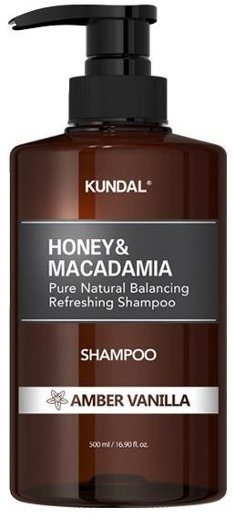 KUNDAL Honey & Macadamia Nature Shampoo Amber Vanilla 500 ml...