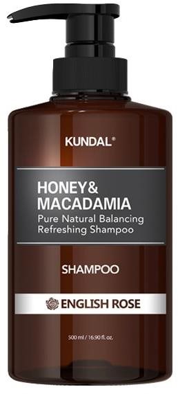 KUNDAL Honey & Macadamia Nature Shampoo English Rose 500 ml...