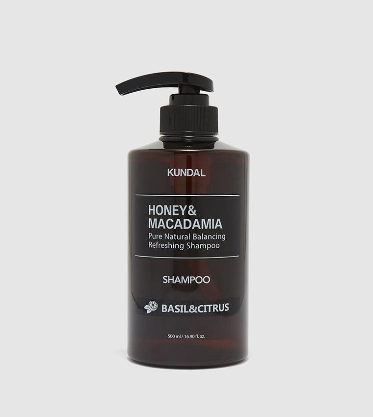 KUNDAL Honey & Macadamia Nature Shampoo Basil & Citrus 500 ml...