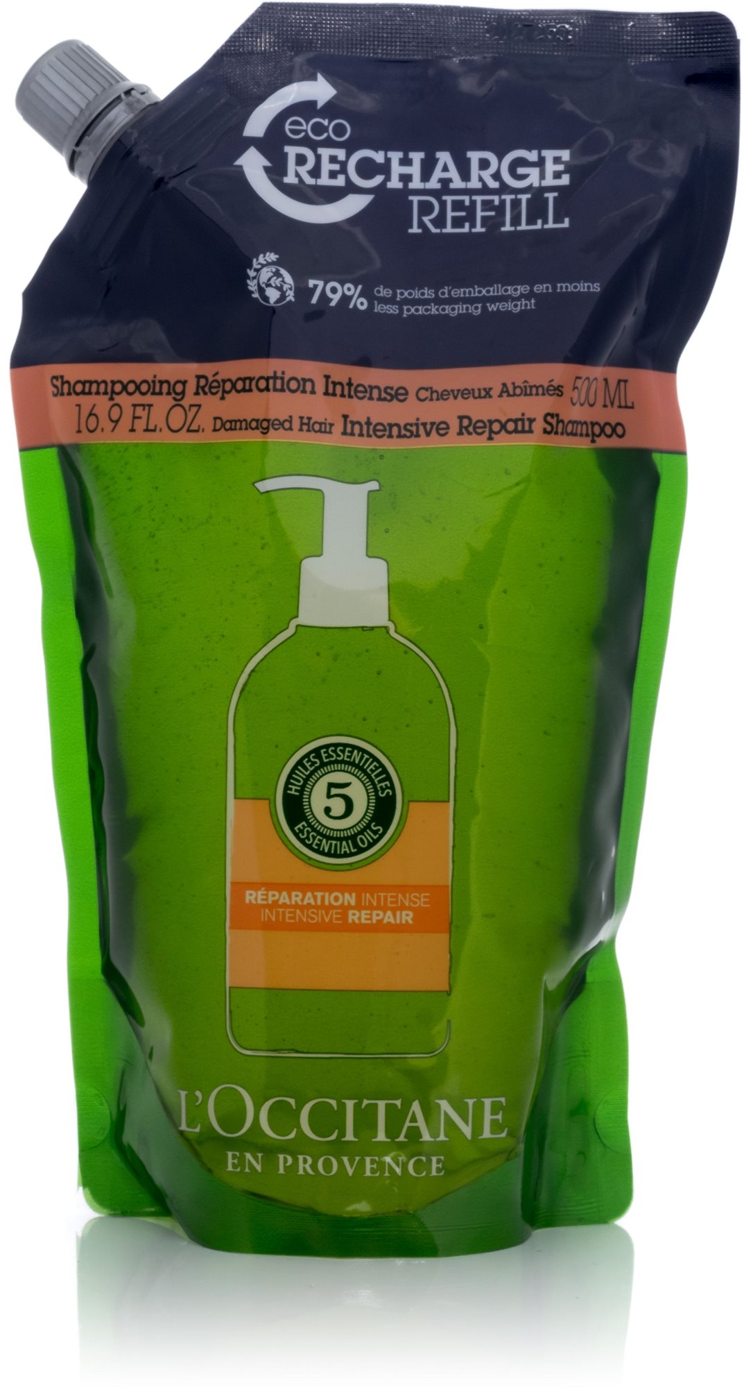 L'OCCITANE Eco-Refill Intense Repairing Shampoo 500ml Sampon