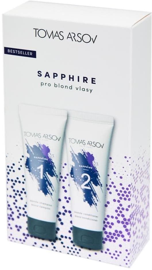 TOMAS ARSOV Sapphire DUO šampón a kondicionér 500 ml Sada vlasovej...