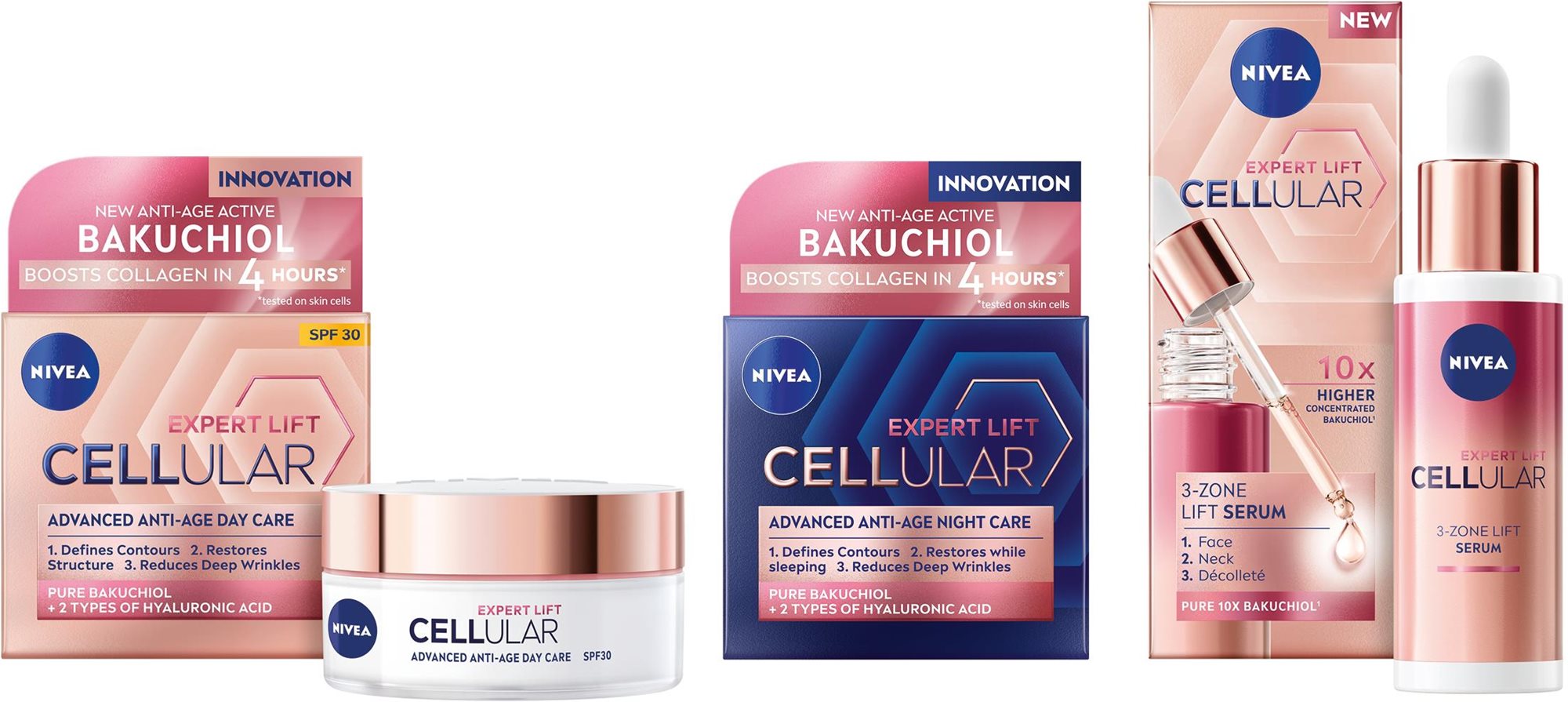 NIVEA Cellular Expert Lift Set 130 ml Kozmetická sada